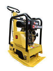Виброплита реверсивная KOMAN MS160-1 дизельная - [165 кг / 30,5 кН / Hi-Earns 178FE]