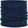 Картинка шарф-труба Buff Wool heavyweight Solid Night Blue - 3