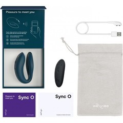 Вибратор для пар We-Vibe Sync O бархатно-зеленый