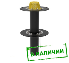 ТП-09.100/6-Э Двухуровневая воронка для кровли с электроподогревом Dn110