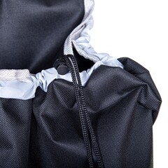 66-8-034 Сумка-тележка хозяйственная черная, 92x35x28см, колёса D150мм, сталь (РемоКолор)