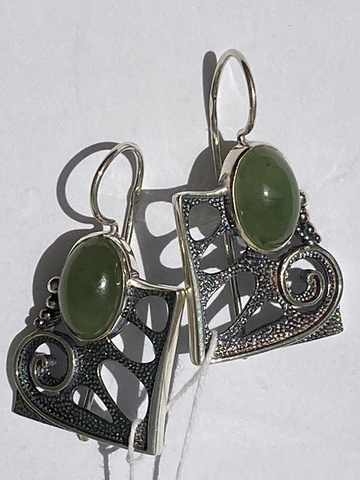 Тита  (серьги из серебра)