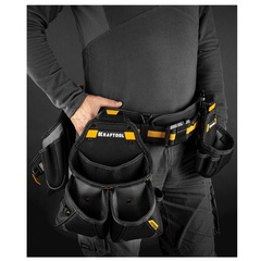KRAFTOOL KBS-4 в комплекте: пояс монтажника и 3 сумки, пояс монтажника (38760-4)
