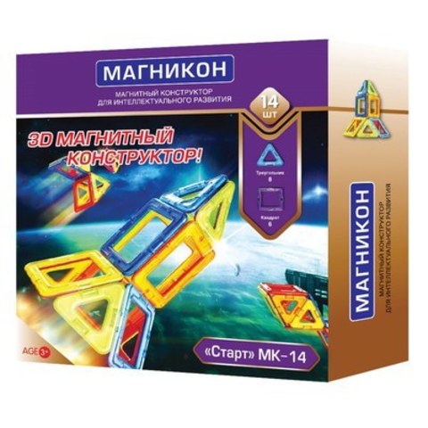 Конструктор"Магникон МК-14. Старт"
