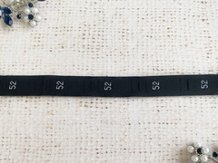 Размерники жаккардовые Тафта 52, ш. 1,2х3,2 см в рулоне 500 шт.