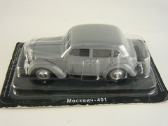 Moskvich-401 gray 1:43 DeAgostini Auto Legends USSR #64