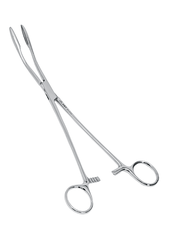 Корнцанг изогнутый