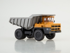 BELAZ-7522 Dump truck early orange-gray 1:43 Dealer models BELAZ