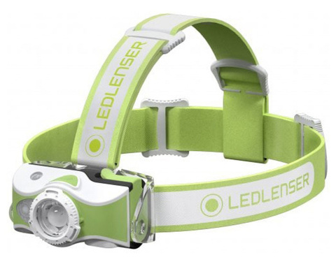 Фонарь налобный Led Lenser MH7 зеленый/белый лам.: светодиод  (500991)