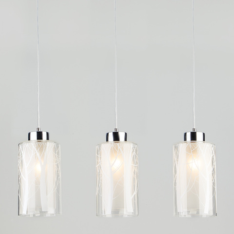 Подвесной светильник 50001/3 хром