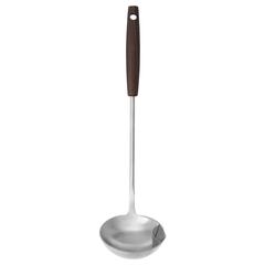 Половник с сепаратором IKEA SLITSTARK (СЛИСТАРК), Нержавеющая сталь, Орех