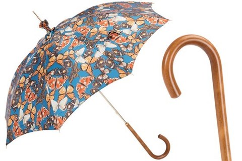 Зонт-трость Pasotti - Manual Opening Butterflies Parasol, Rainproof, Италия.
