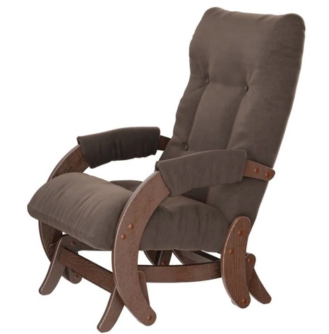 Кресло-глайдер Мэтисон (55*80*100 см) - Орех, коричневый