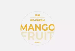 Гидрогелевые патчи с экстрактом манго PSLAB Hydrogel Eye Patches Re-Fresh Mango 80 шт