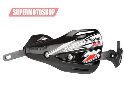 ZE72-0406 Лопухи ZETA Armor-Guard X3 Protectors, чёрный