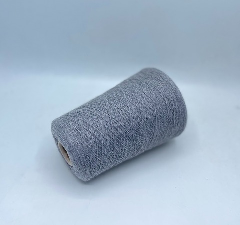 Cariaggi (пр.Италия) арт. Cashmere, 2/28 1400м/100гр,100% кашемир,цвет-Серый, меланж, арт.27825