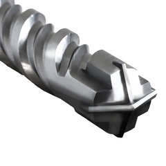 Бур SDS-MAX ПРАКТИКА  38 х 400/540 мм, КВАДРО, серия Эксперт, по бетону (648-021)