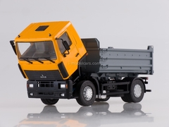 MAZ-5550 tipper orange-gray 1:43 AutoHistory