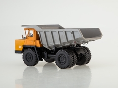 BELAZ-7522 Dump truck early orange-gray 1:43 Dealer models BELAZ