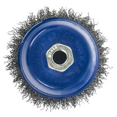 Кордщетка для МШУ чашеобразная мягкая ПРАКТИКА 100 мм М14 (1шт.) блистер (773-286)