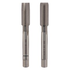 Метчик М10х0,75 (Комплект 2шт) DIN2181 HSS-G 6h 63мм a=5,5 Volkel 26332