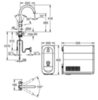 Смеситель для мойки с охлаждением, газированием, фильтром Grohe  31455DC0