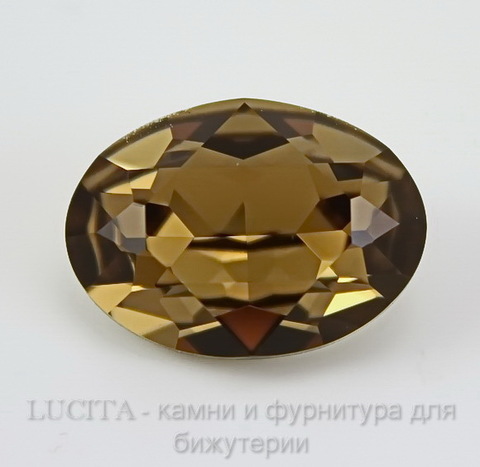 4120 Ювелирные стразы Сваровски Smoky Quartz (18х13 мм)