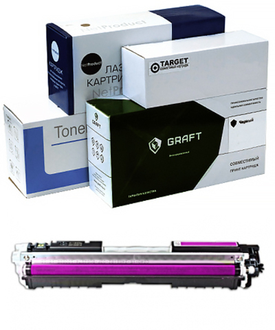 Картридж CE313A/Canon 729M OEM