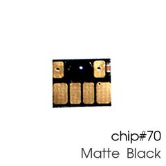 Чип матовый чёрный для картриджей (ПЗК/ДЗК) HP 70 Matte Black для DesignJet Z2100, Z5200 (одноразовый), независимый