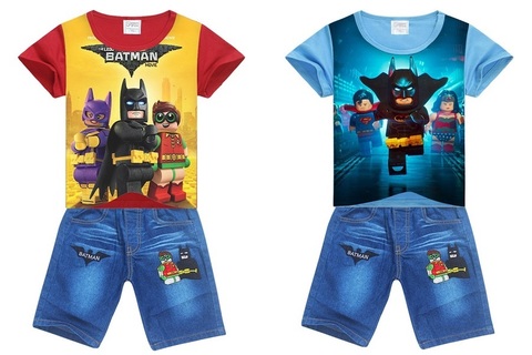 Лего Бэтмен комплект детский футболка и шорты