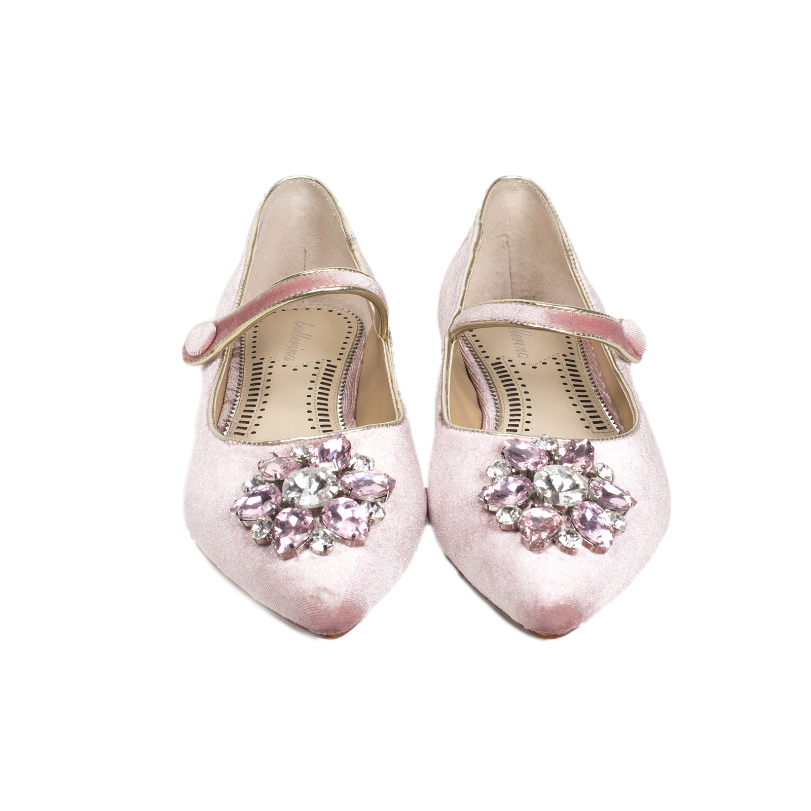 Туфли, Ballerina, Mary Jane (розовый)
