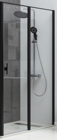 Allen Brau Priority 3.31006.BBA Душевая дверь, цвет: чёрный