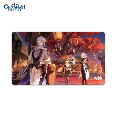 Коврик для мыши 40*70 см Genshin Impact Desk Mat Zephyr of the Violet Garden 6975213683170