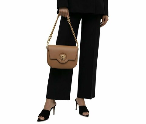 Сумка Versace La Medusa коричневый