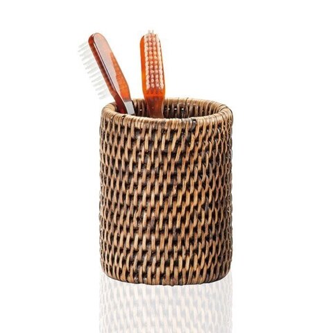 Decor Walther 0931892 Decor Walther Basket BER Стакан настольный, цвет: ротанг темный