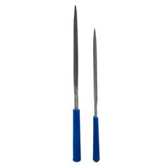 Набор надфилей КОБАЛЬТ трехгранных, № 1, 140х3, 160х4 мм (2 шт.) блистер (247-859)