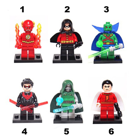 Minifigures Super Heroes Blocks Building Series 08