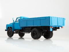 GAZ-53-12 (Gorky) flatbed truck blue 1:43 Our Trucks #46