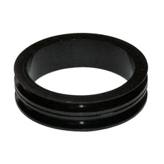 Алюминиевое кольцо Neco 1 1/8", 10 мм, облегченное, черное