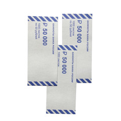 Накладка для упаковки денег ном. 50 руб.,1000 шт/уп(сумма цифрами)(нов.об)