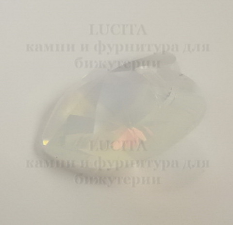 6202/6228 Подвеска Сваровски Сердечко White Opal (18х17,5 мм) ()