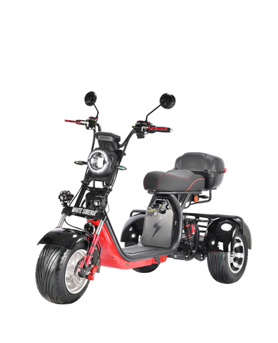 Электроскутер White Siberia PRO TRIKE + 3000w