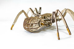 Механический Паук (Spider) от EWA - Деревянный конструктор, Eco Wood Art, Сборная механическая модель, 3D пазл