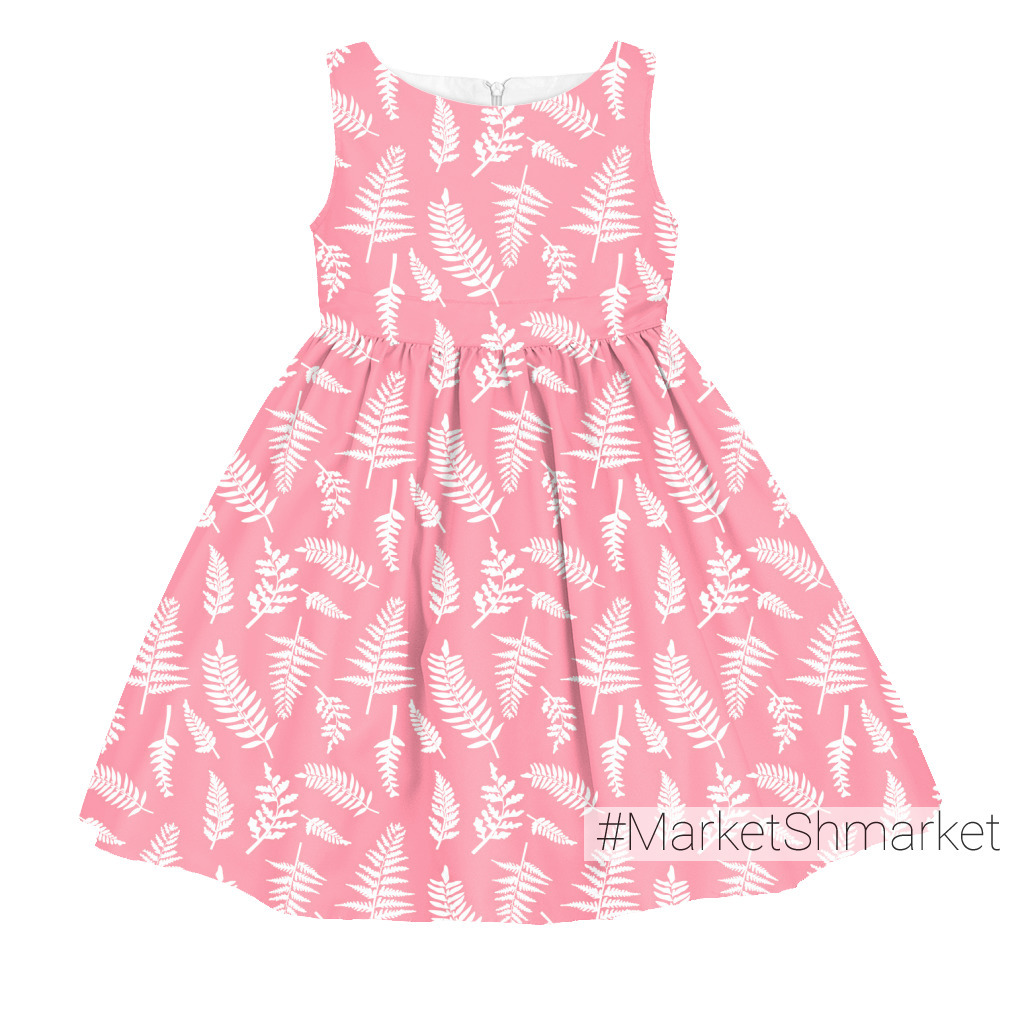 Ткани Розовый папоротник - закажи на #MarketShmarket.com любая ткань с ...