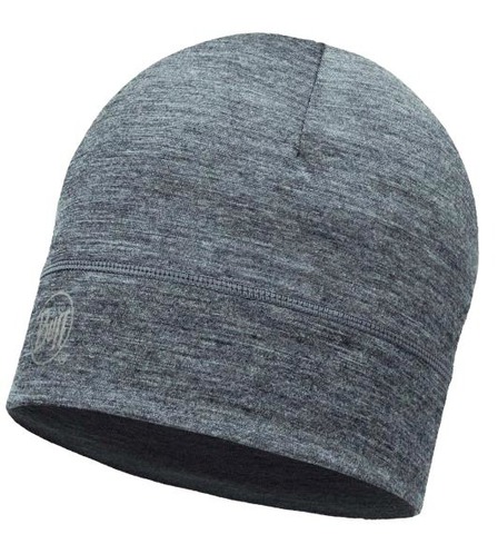 Картинка шапка Buff Hat Wool Iightweight Solid Grey - 1