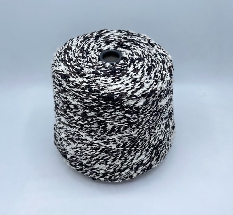 Zegna Baruffa (пр.Италия), art-Pony 140м/100гр. 93% Меринос 7% Полиамид , цвет-Черно-белый, арт.28212