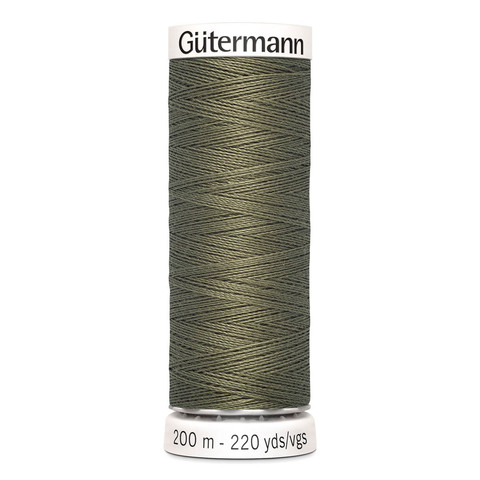 Нить Sew-All 200 м, Gutermann, 825 золотисто-оливковый