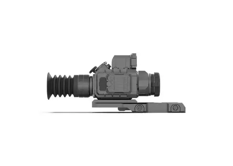 Тепловизионный прицел с дальномером LZIRTEK Perun 635L с креплением Weaver