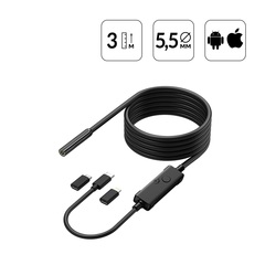 iCartool (IC-V553) Видеоэндоскоп USB, 2Мп, 1920x1080, 3м, 5.5 мм зонд