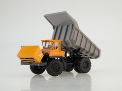 BELAZ-7522 Dump truck early orange-gray 1:43 Dealer models BELAZ